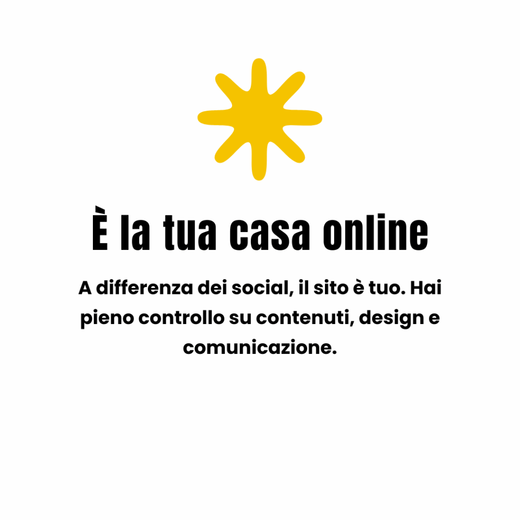 Grafica esplicativa su come un sito web venga riconosciuto dall'utente come